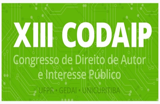 Participação da Comissão de Propriedade Intelectual no XIII CODAIP – Congresso de Direito de Autor e Interesse Público